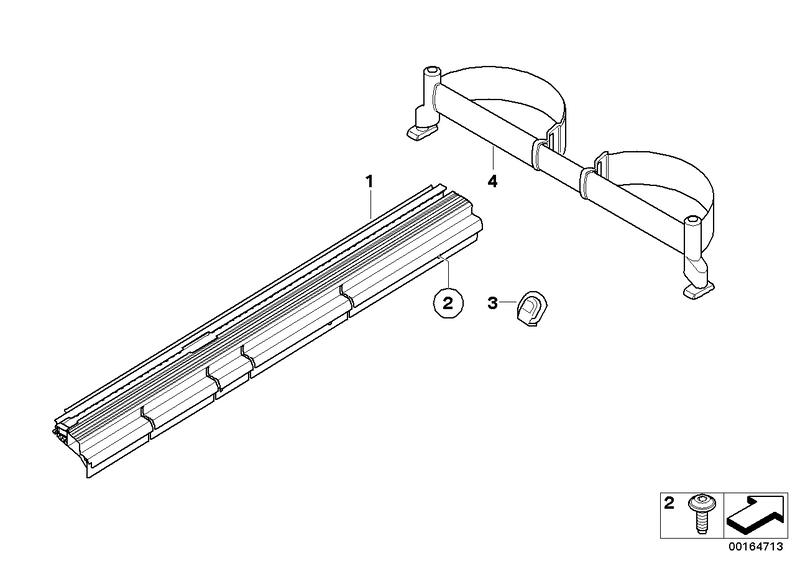 Accessoire sjorsy-rail systeem