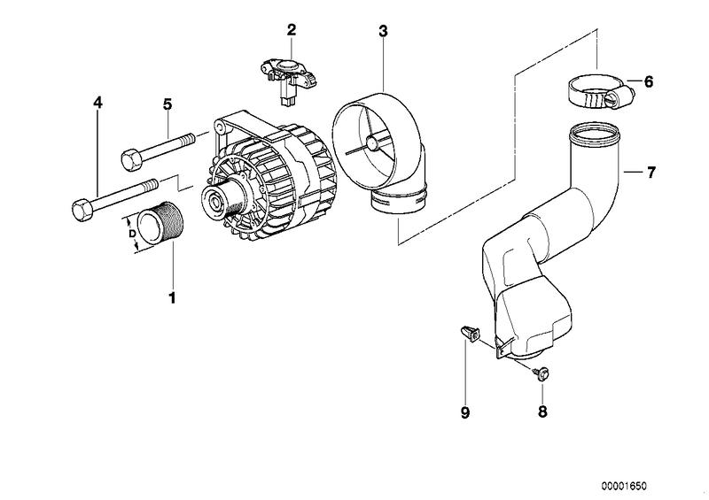 Dynamo onderdelen 140a