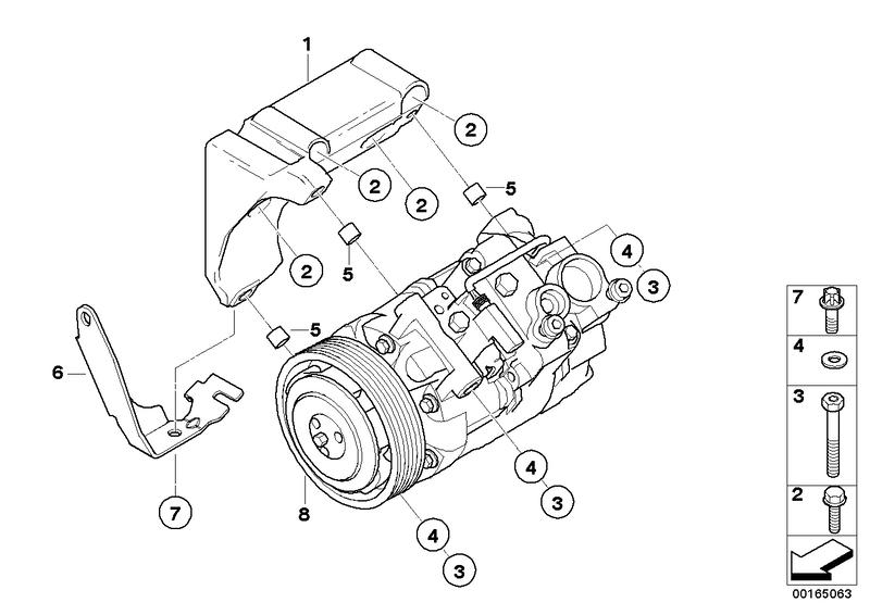 Airco-compressor / aanbouwdelen