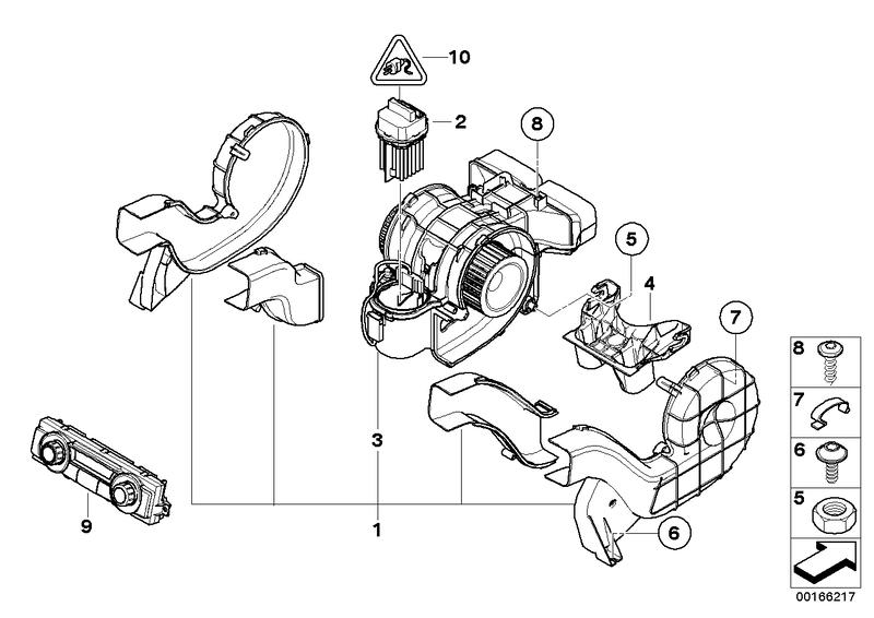 Compressor achter