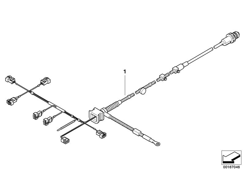 Kabelboom motor transmissiemodule