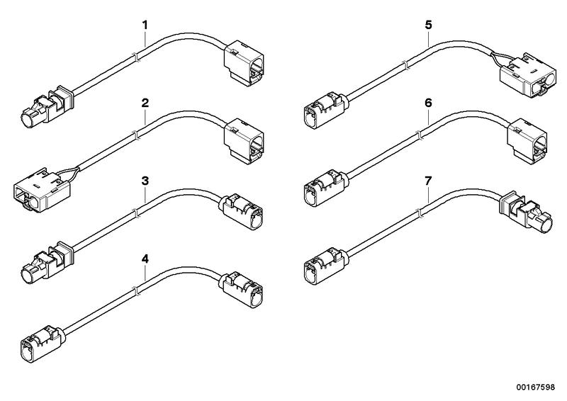 Universal antennekabel