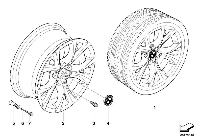 BMW LM velg V-spaak 279