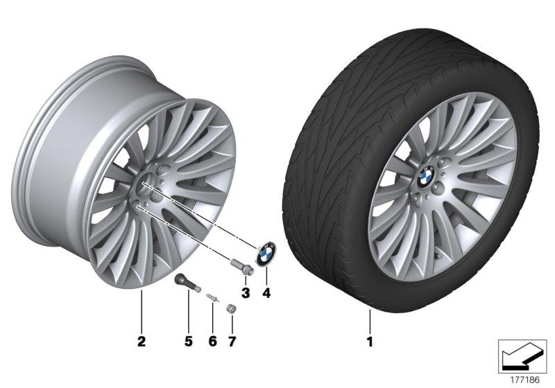 BMW LM-velg veelspaaks 235 - 19''