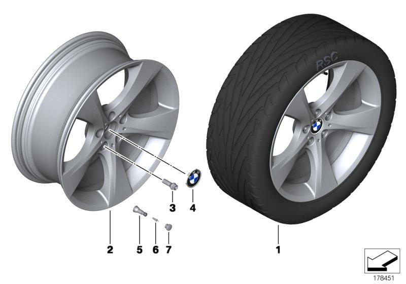 BMW LM velg sterspaak 311