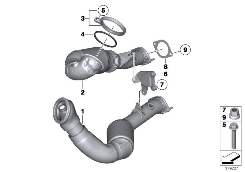 Katalysator dichtst bij motor