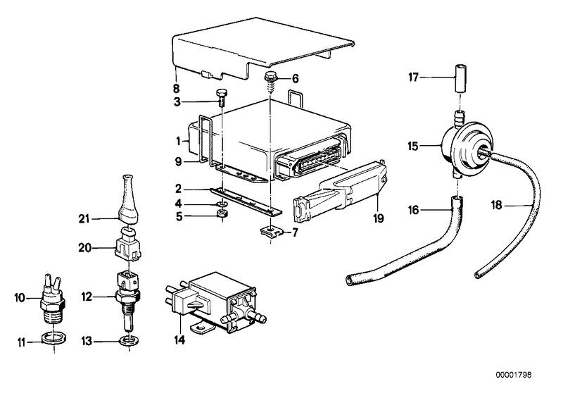 Stuurtoestel carburateur