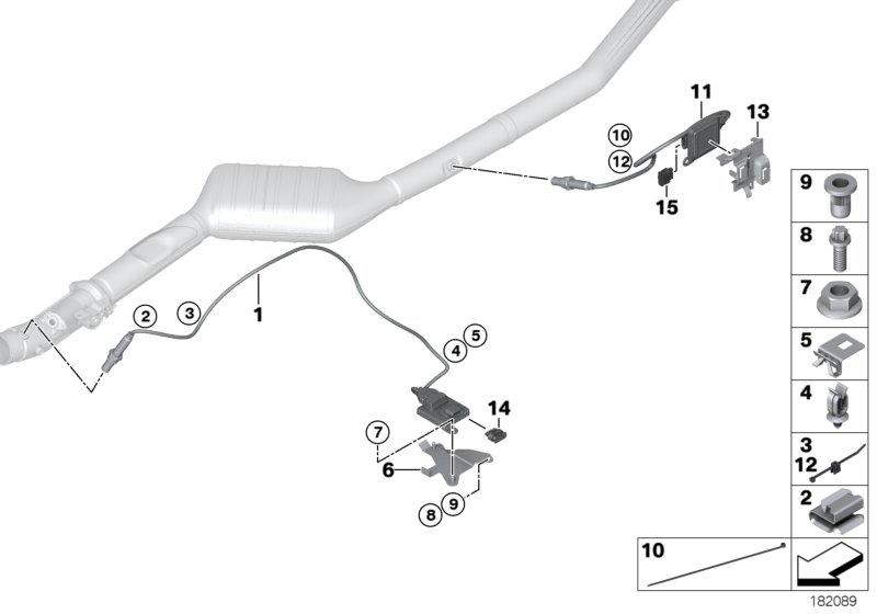 Uitlaatgassensoren  /  sonde NOX