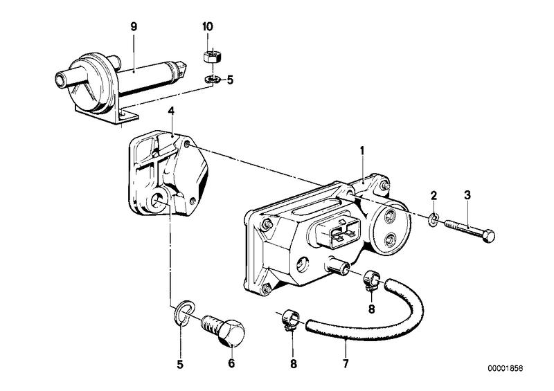 Hulp-luchtschuif/warmloop-regultor