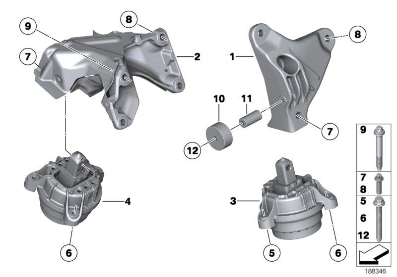 Motorophanging