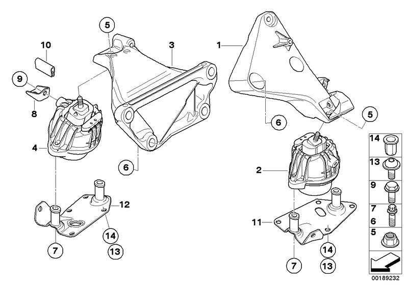 Motorophanging