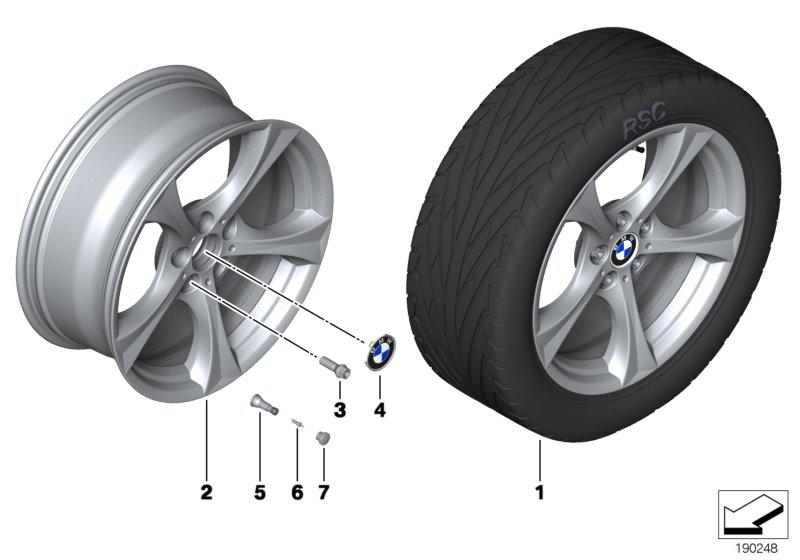 BMW LM velg sterspaak 276 - 19"