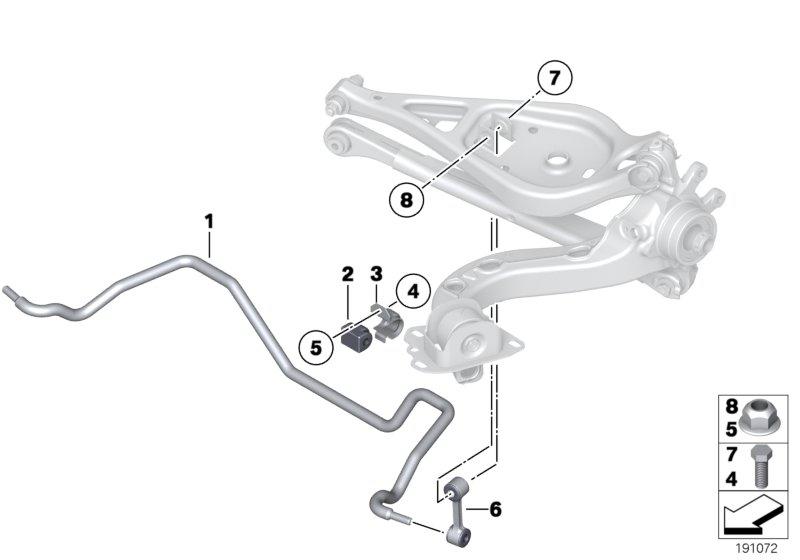 Stabilisator achter