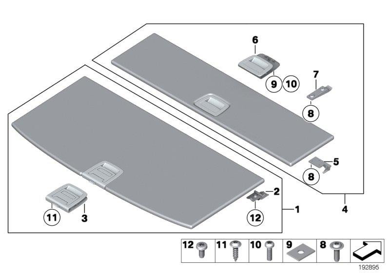 Bekleding bagageruimtebodem