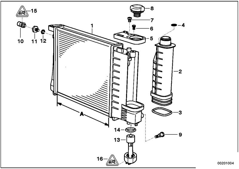 Radiateur-expansievat