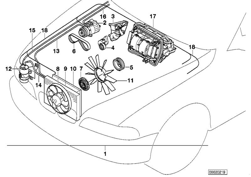 Inzetstel automatische airconditioning