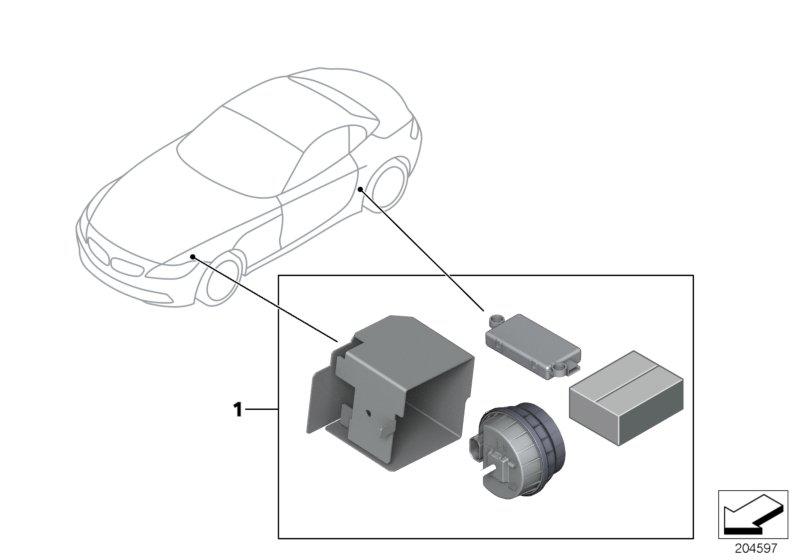 Extra set, diefstalbeveiligingstallatie