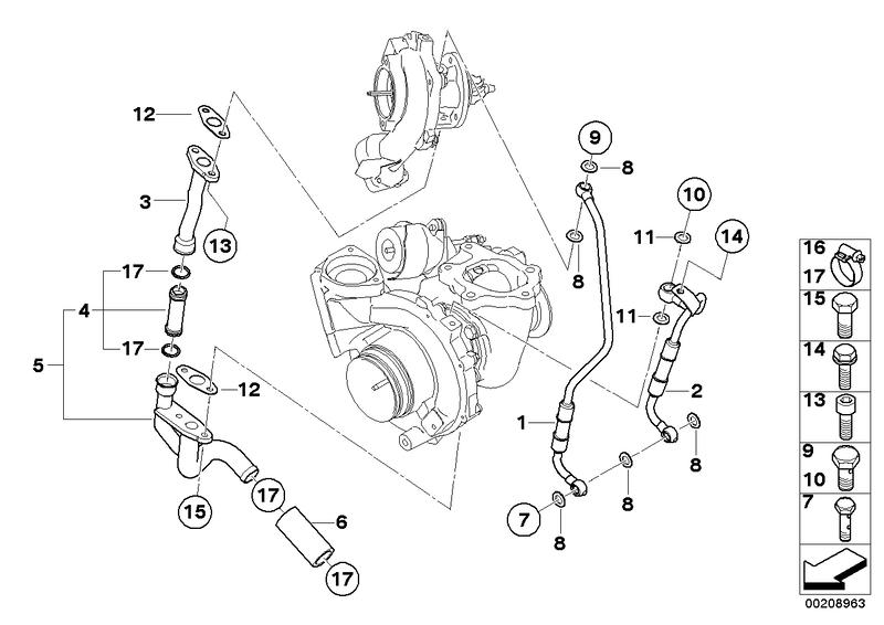 Olietoevoer turbocompressor