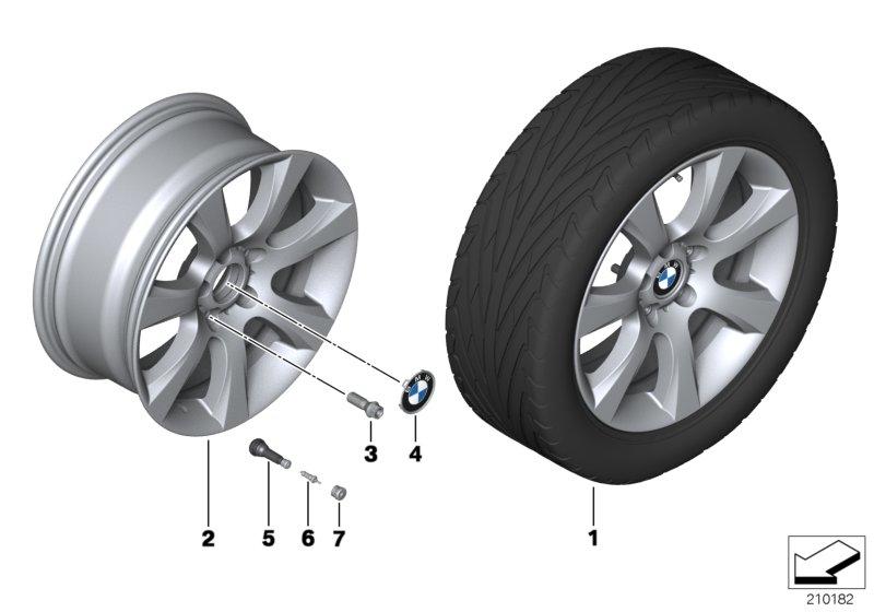 BMW LM velg sterspaak 330 - 18''