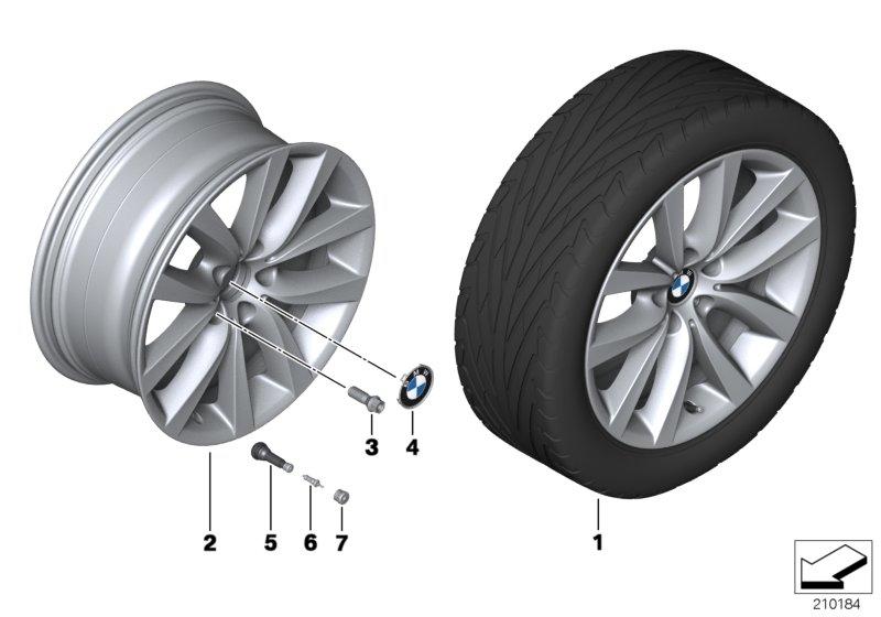 BMW LM velg V-spaak 331 - 19''