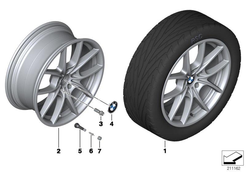 BMW LM velg V-spaak 356