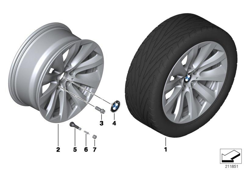 BMW LM velg Streamline 357