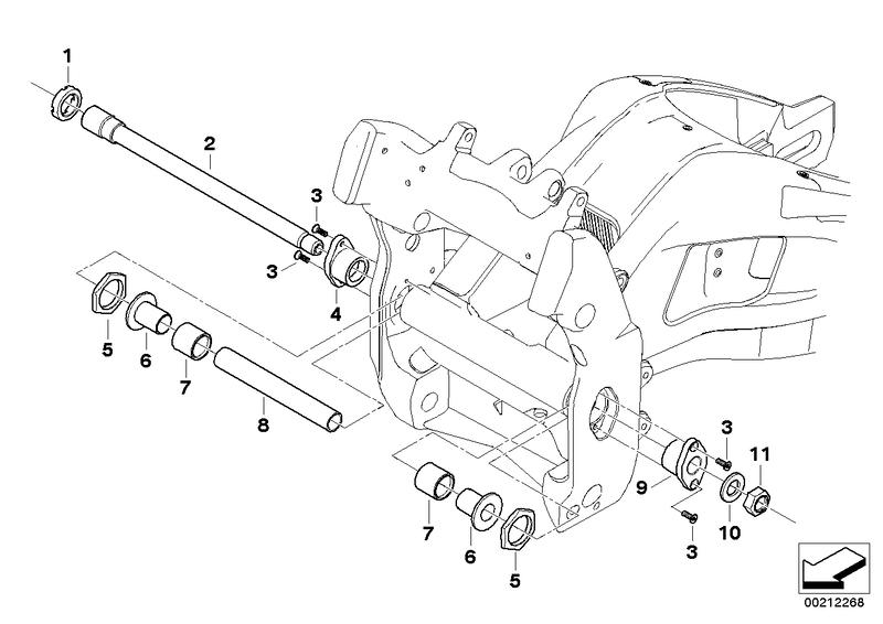 Swingarm lagering