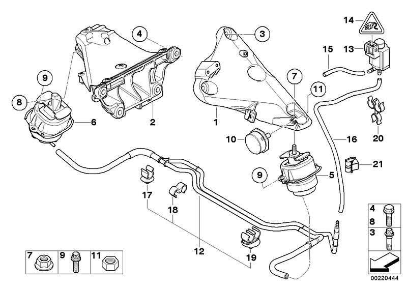 Motorophanging