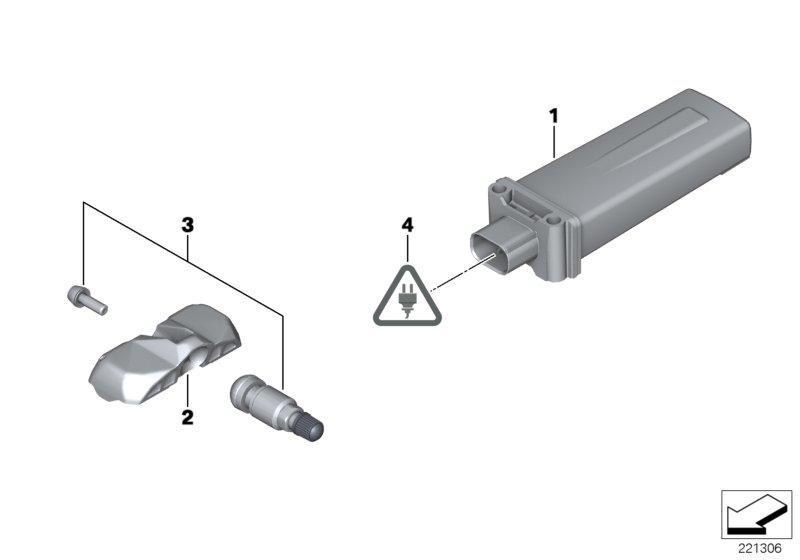 Bandspann. controlelamp(RDC)-stuurtoestel