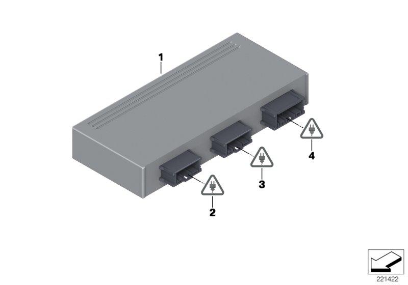 Regeleenheid achterkleplift