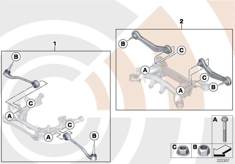 Service Kit dwarsdraagarm  /  Value Line