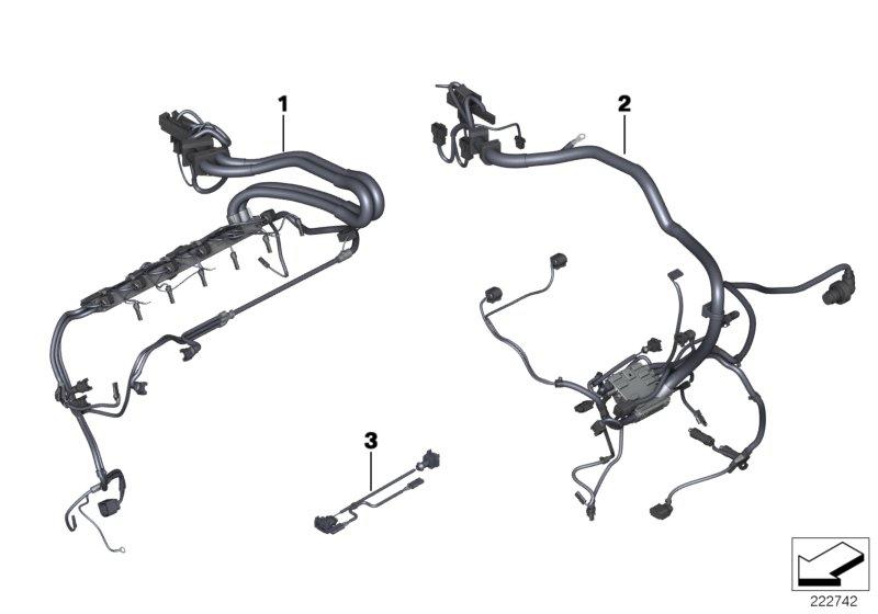 Kabelboom motor