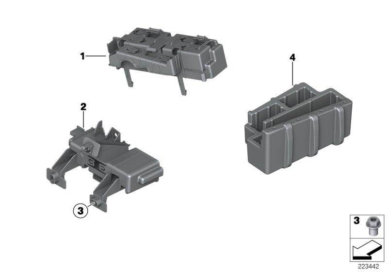 Bevest. karrosseriestuurtoestel. en modul. 