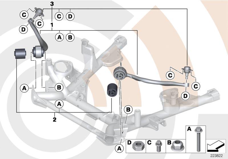 Servicekit reactiestang / Value Line