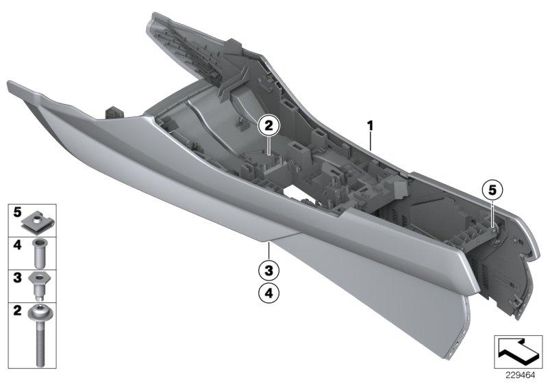 Houder middenconsole