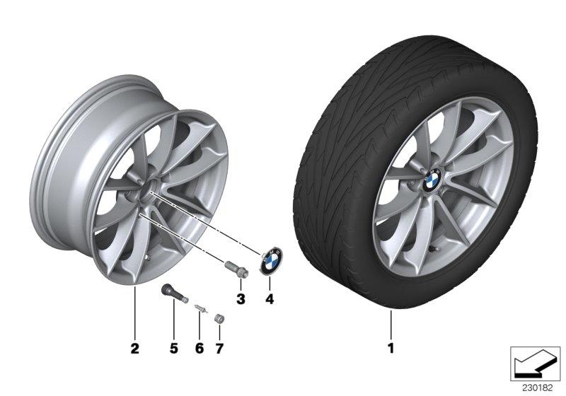 BMW LM velg V-spaak 304