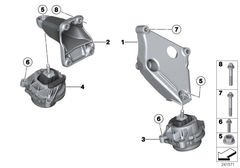 Motorophanging