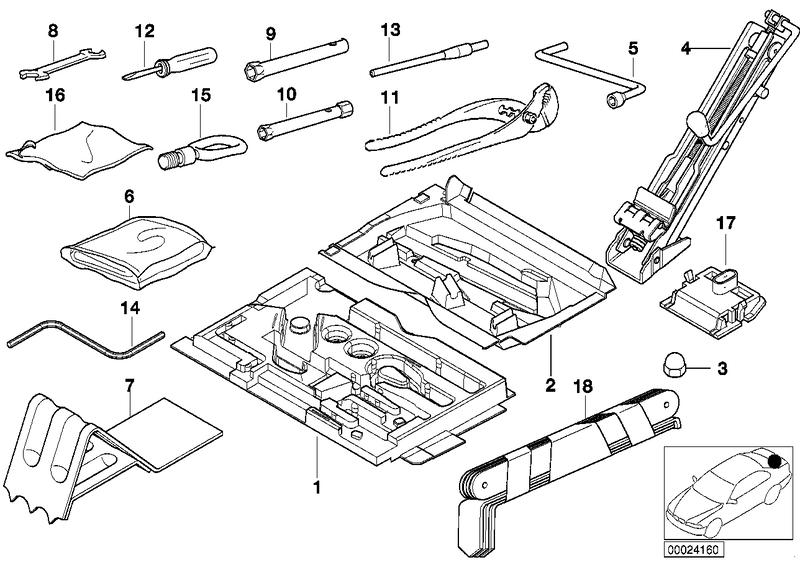 Boordgereedschap / Krik