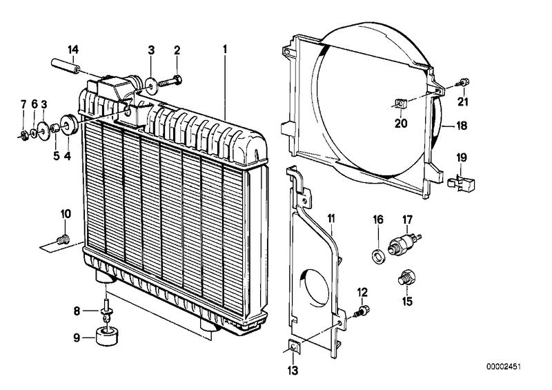 Radiateur / omlysting