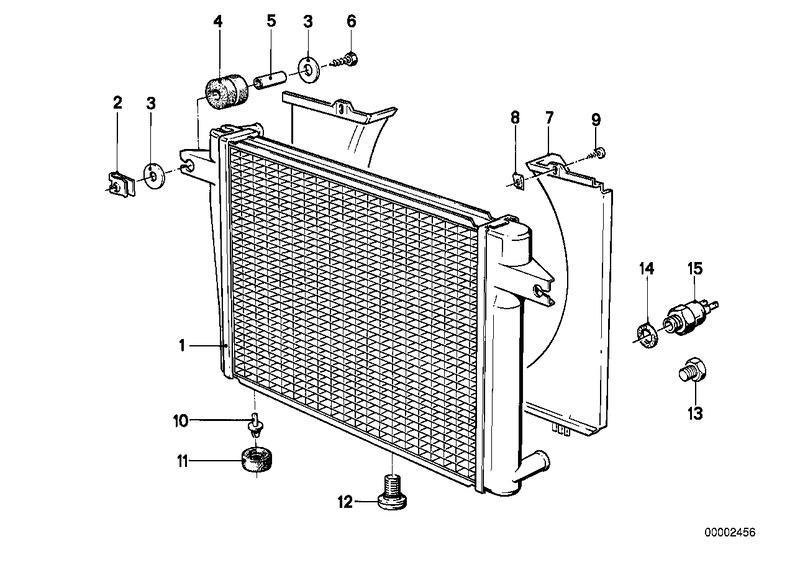 Radiateur / omlysting