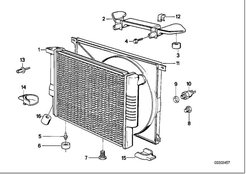 Radiateur / omlysting