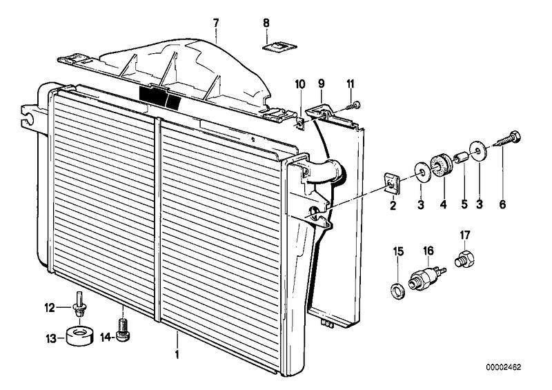 Radiateur/omlysting