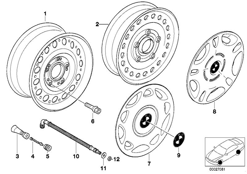 Velg stalen styl. 12