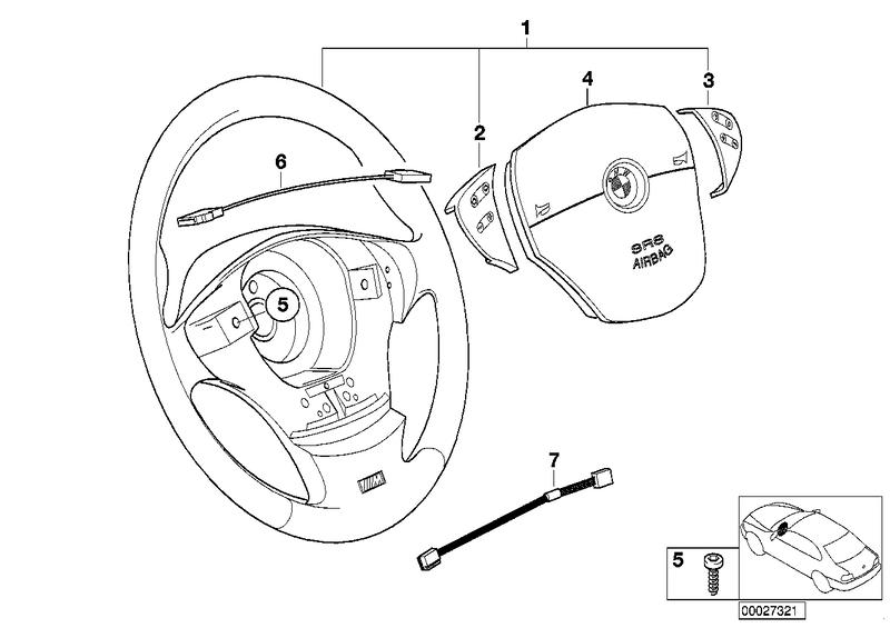 M Sportstuurwiel,airbag-smart,multifunct