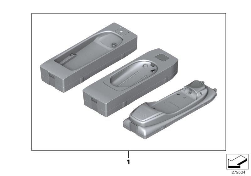 Snap-in adapter SIEMENS-apparaten