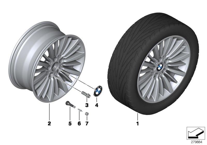 BMW LM-velg veelspaaks 416 - 18''