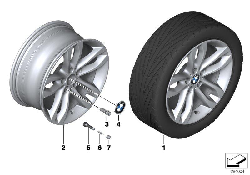 BMW LM velg dubbelspaak 424