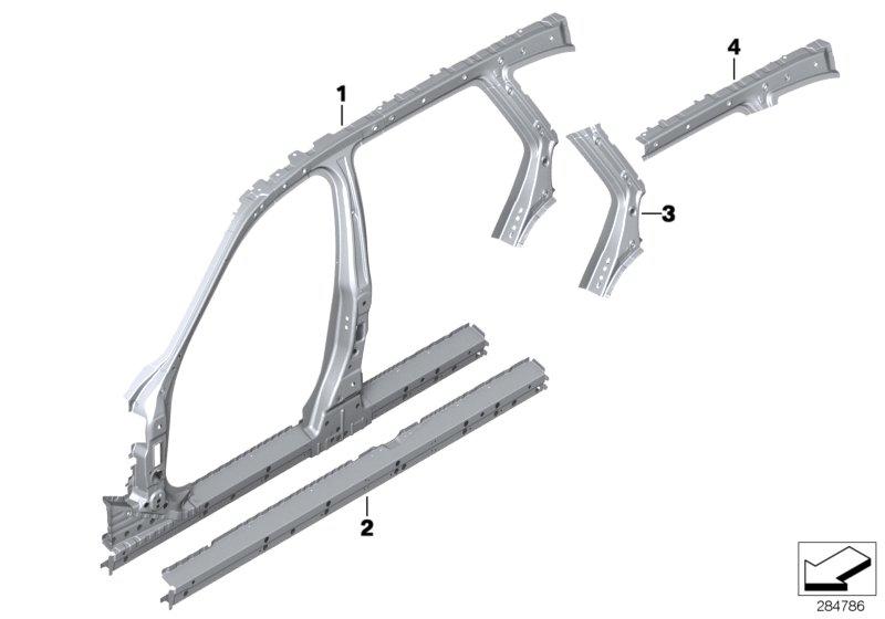 Binnenframe midden