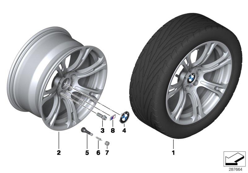 BMW LM-velg M sterspaak 344 - 19''