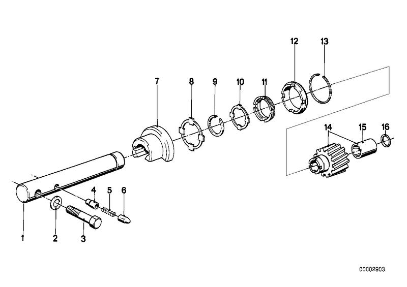 Getrag 262 synchr. achter versnell. 